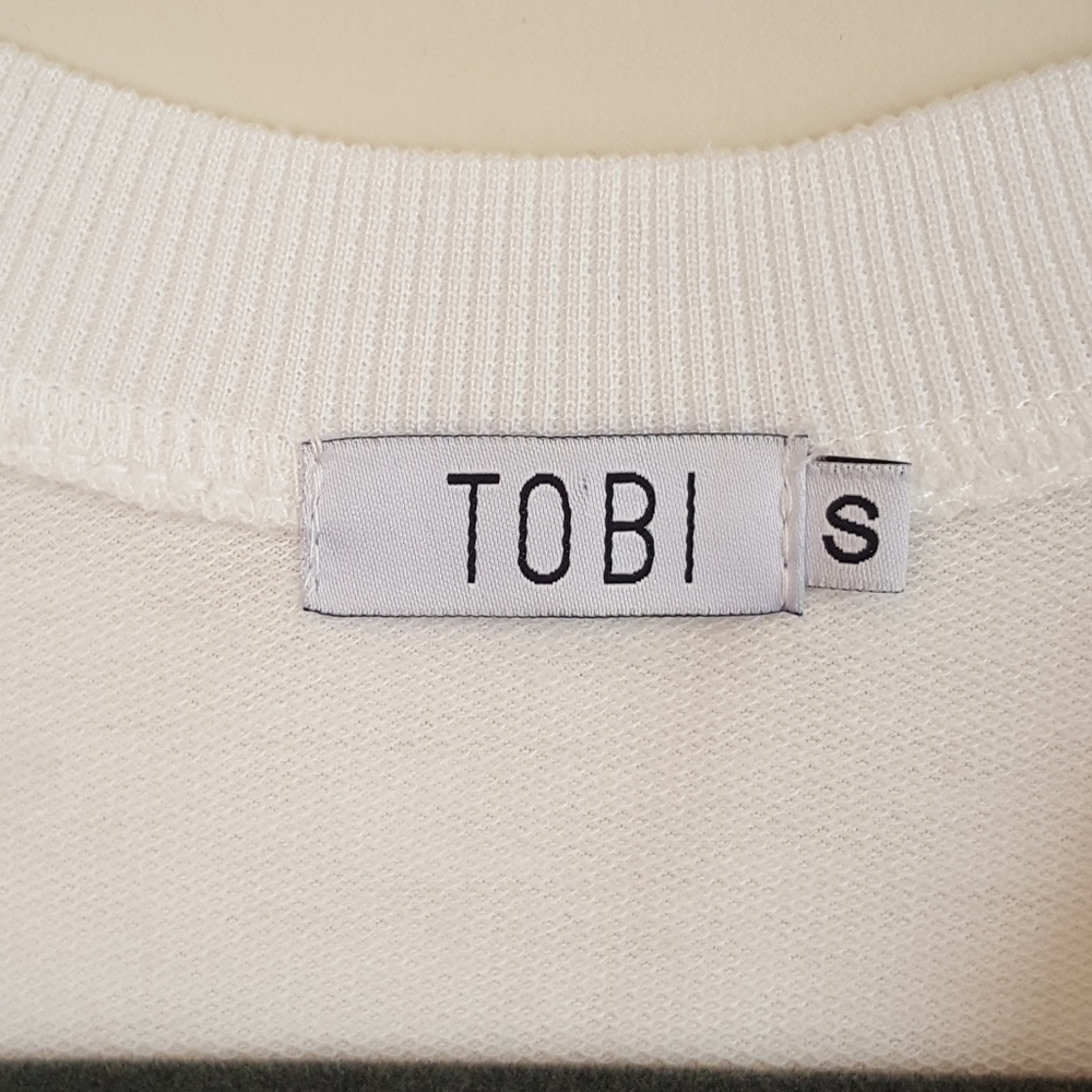 TOBI Colorblock Oversized Sweatshirt - Picture 2 of 7